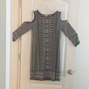 Cute Casual black and white Dress
